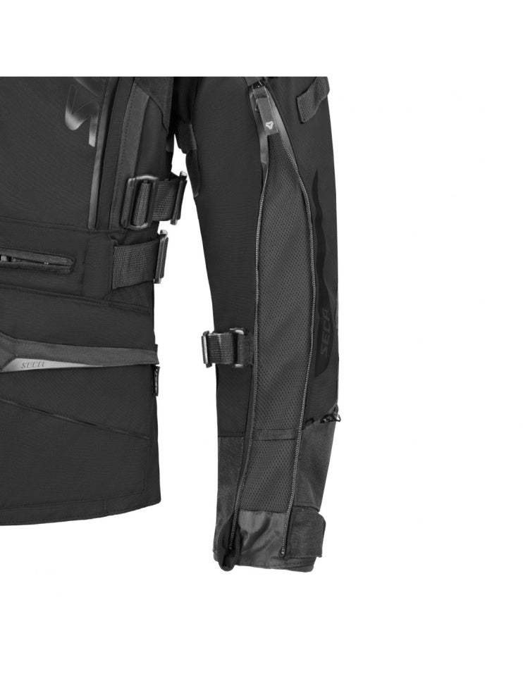 Geaca moto SECA Arrakis III Black dama