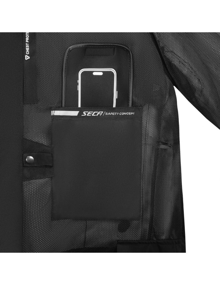 Geaca moto SECA Arrakis III Black