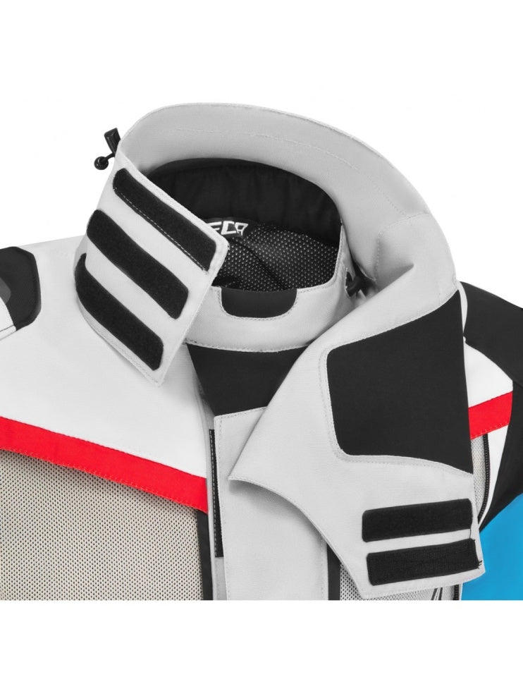 Geaca moto SECA Arrakis III Grey/Blue/Red
