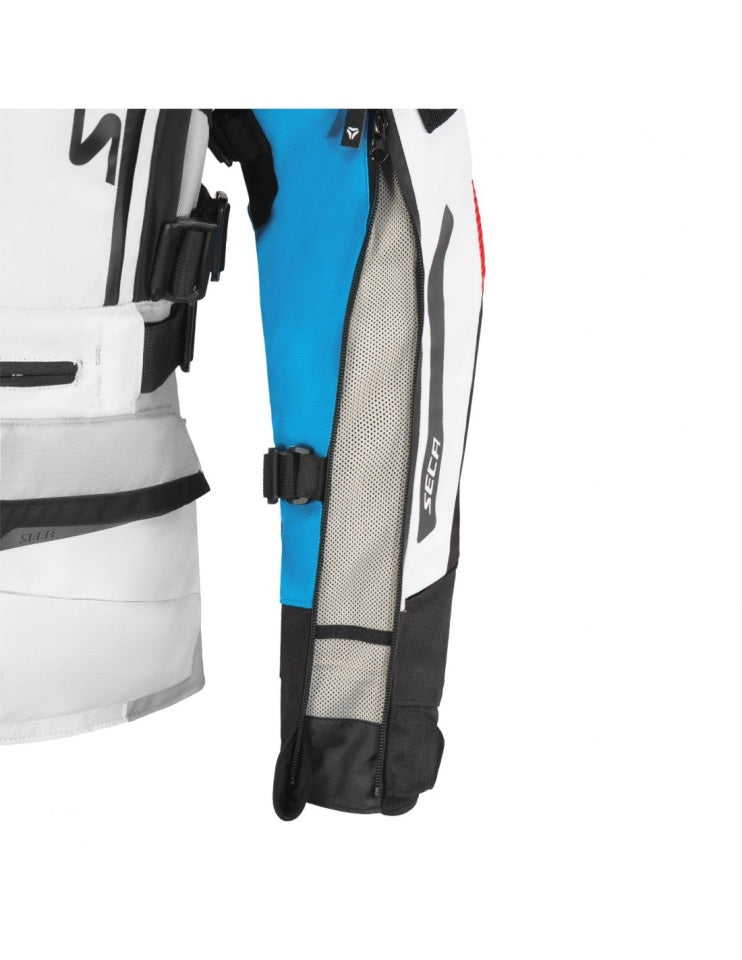 Geaca moto SECA Arrakis III Grey/Blue/Red