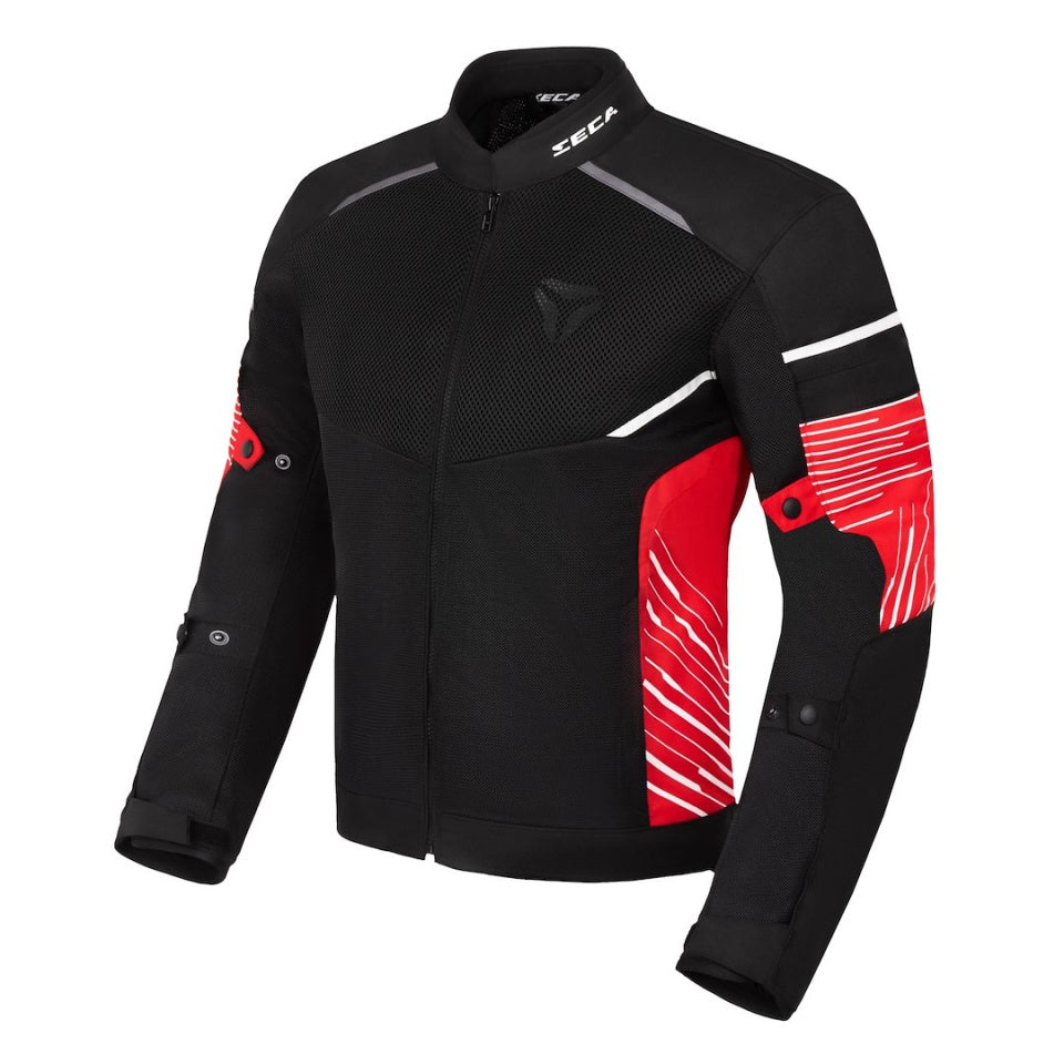 Geaca moto SECA Summer Way Black/Red