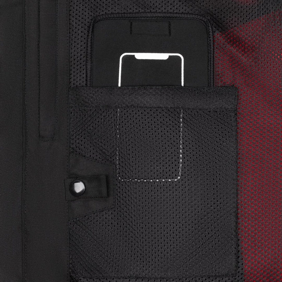 Geaca moto SECA Summer Way Black/Red