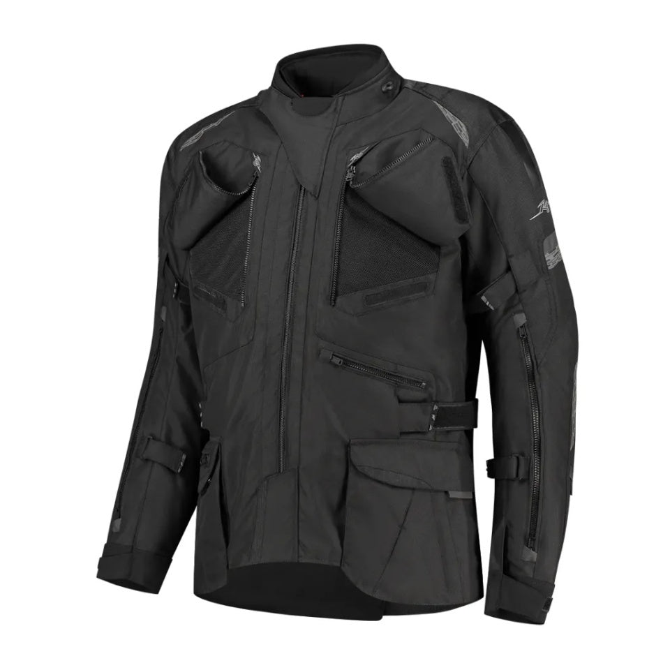 Geaca moto touring Rusty Stitches Cliff Black