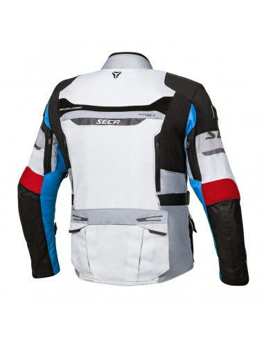 Geaca moto touring SECA ARRAKIS II GREY / BLUE / RED