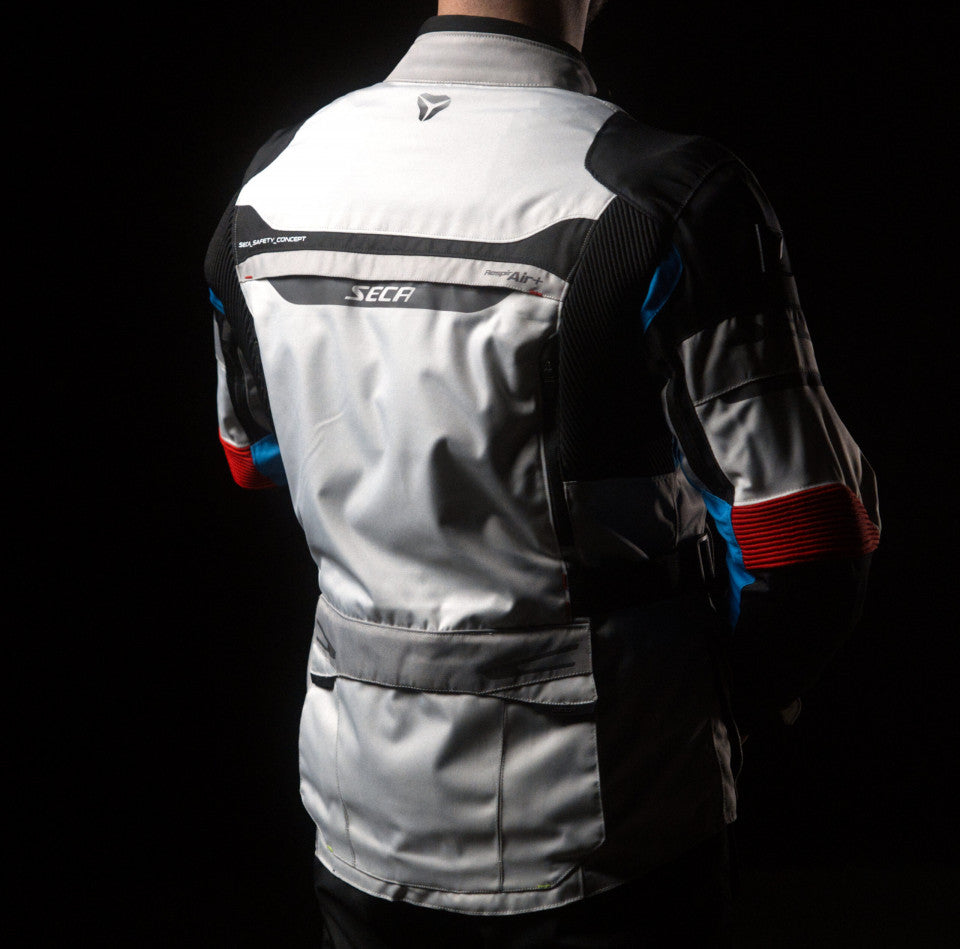 Geaca moto touring SECA ARRAKIS II GREY / BLUE / RED