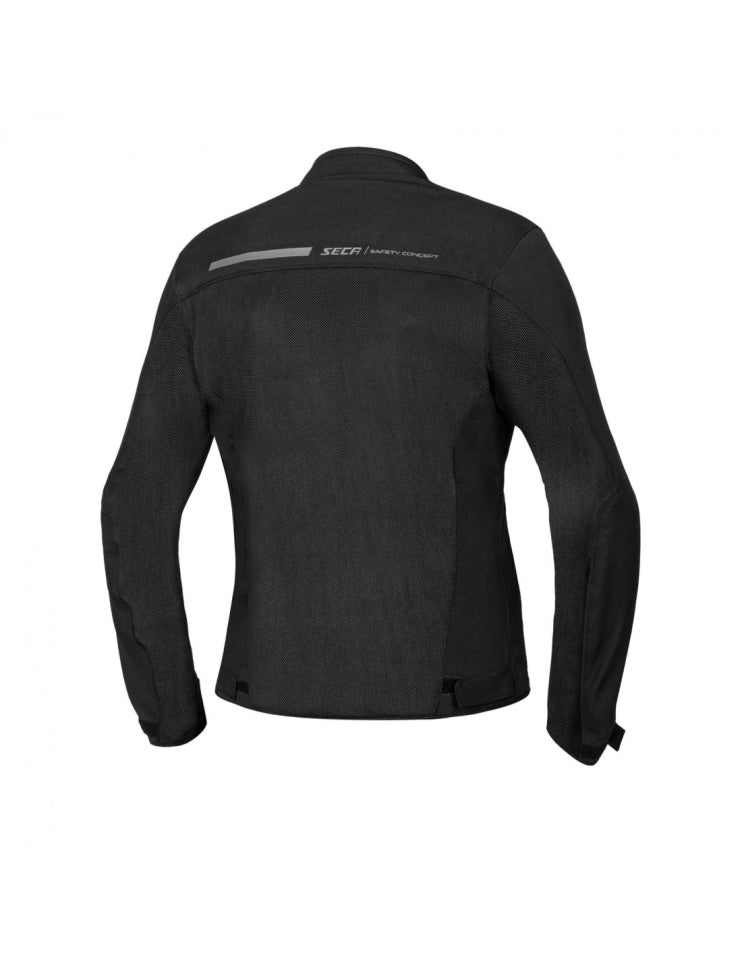 Geaca moto vara SECA Superlite negru - femei