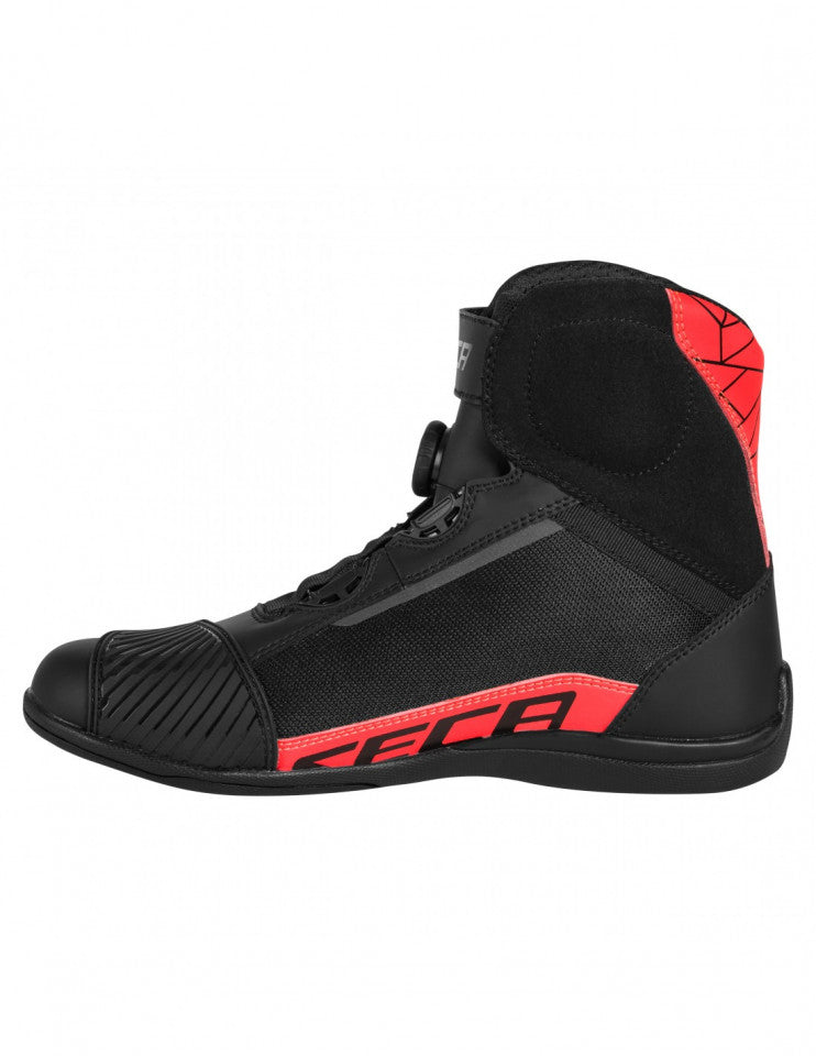 Ghete moto SECA Apex Pro Black/Red