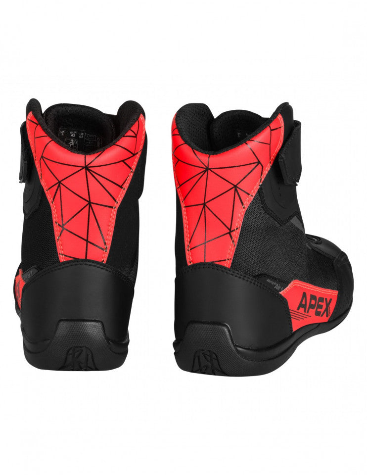 Ghete moto SECA Apex Pro Black/Red