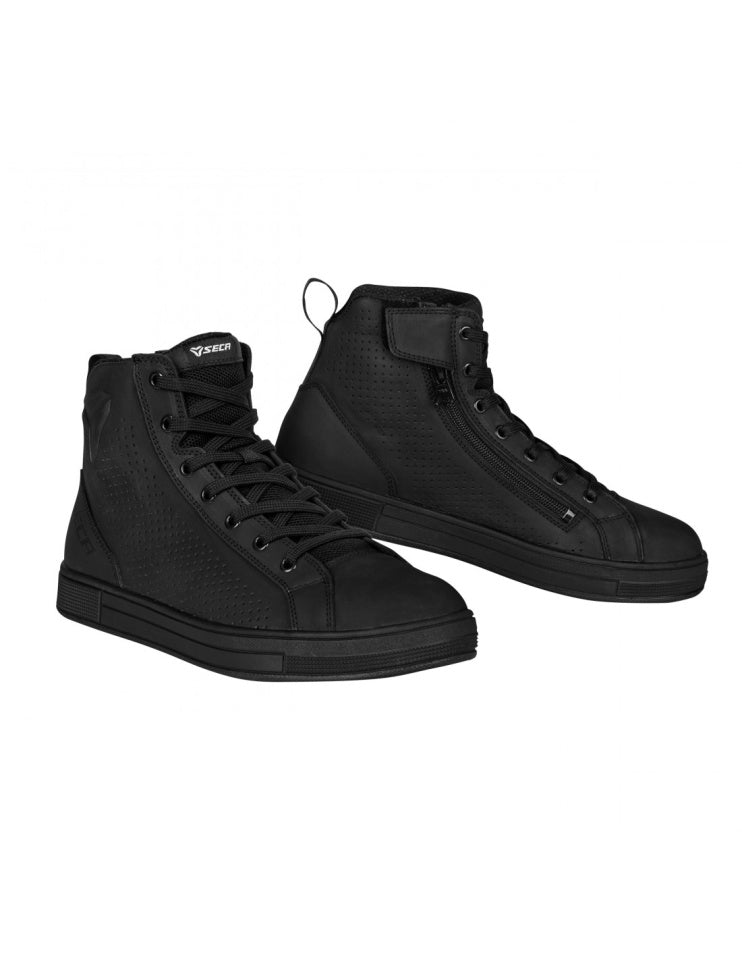 Ghete moto SECA KENT II black