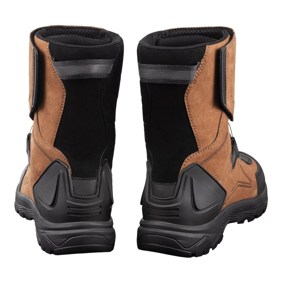 Ghete moto touring SECA X-ADV Brown