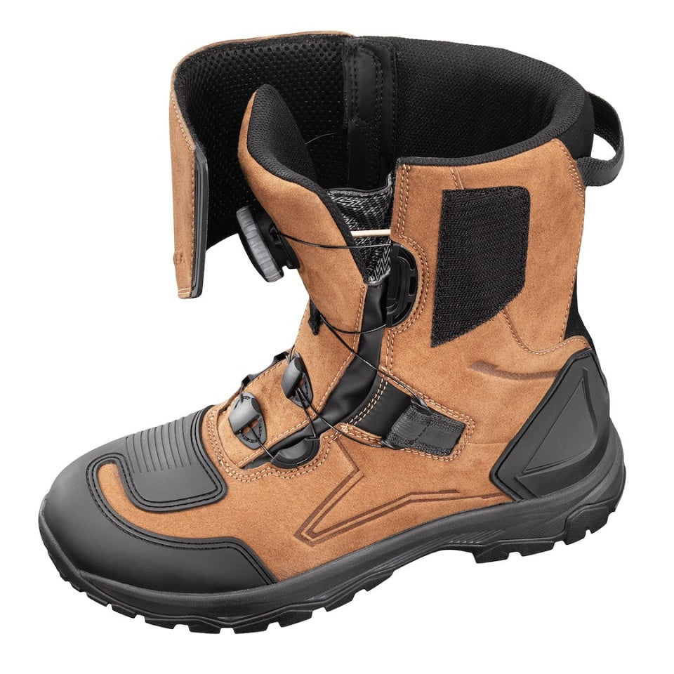 Ghete moto touring SECA X-ADV Brown