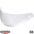 Kit 5 tear-off (kit 5 folii transparente) casca integrala Caberg model Drift - Drift Evo