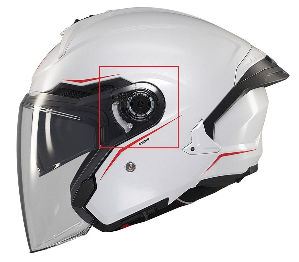 Kit mecanism viziera casca open-face MT Cosmo SV (tip MT-V-37)