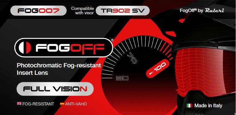 Lentila antiaburire fotocromatica pinlock – compatibila cu castile MT Streetfighter SV (tip TR902) – Full Vision