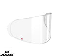 Lentila antiaburire transparenta pinlock - compatibila cu castile flip-up (modulabile) Axxis GhostFighter SV (tip MT-V-36 - DKF637) - Max Vision