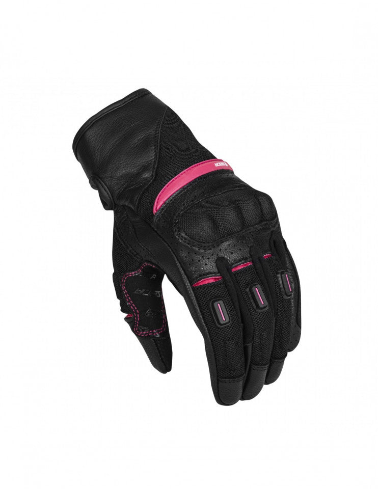 Manusi moto femei SECA Axis Mesh Fuchsia