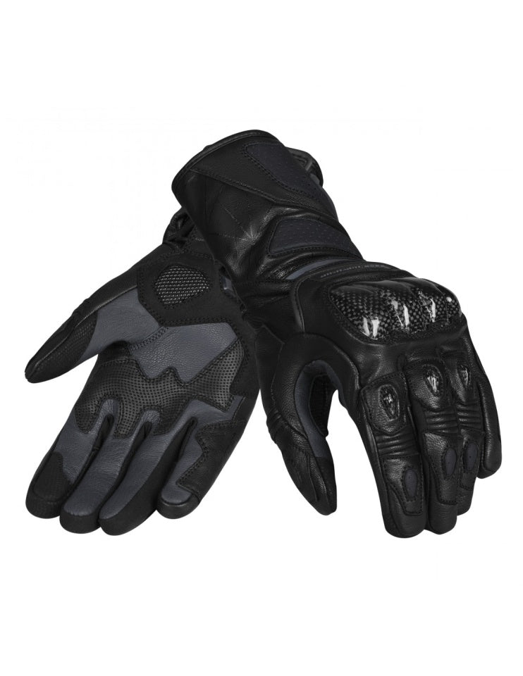 Manusi moto piele SECA Atom Black