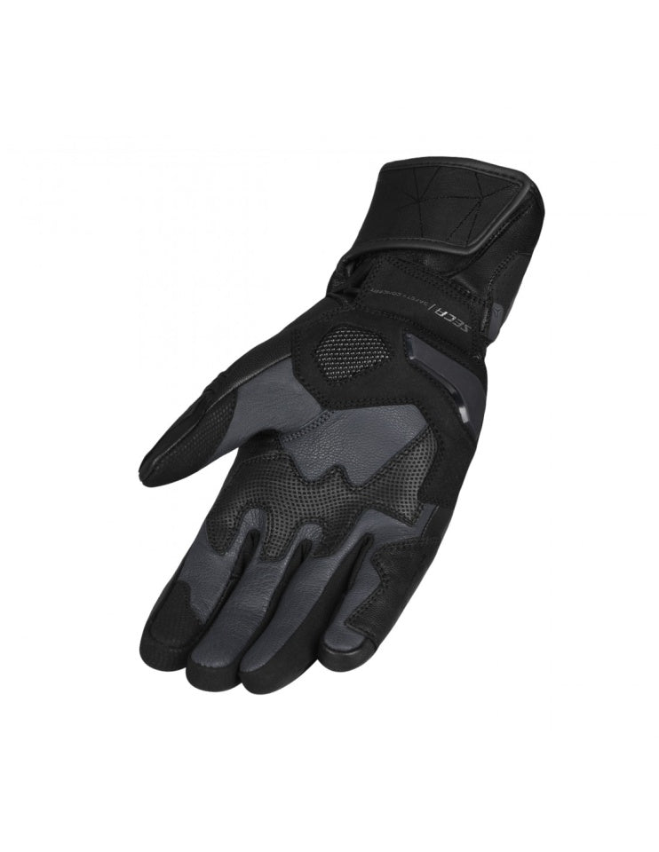 Manusi moto piele SECA Atom Black