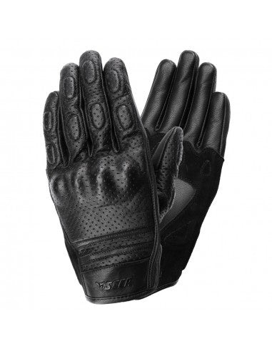 Manusi moto piele SECA Tabu II black perforate