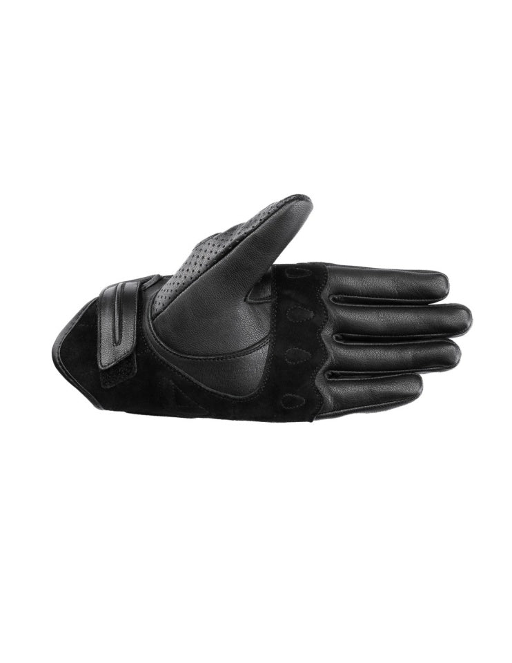 Manusi moto piele SECA Tabu II black perforate