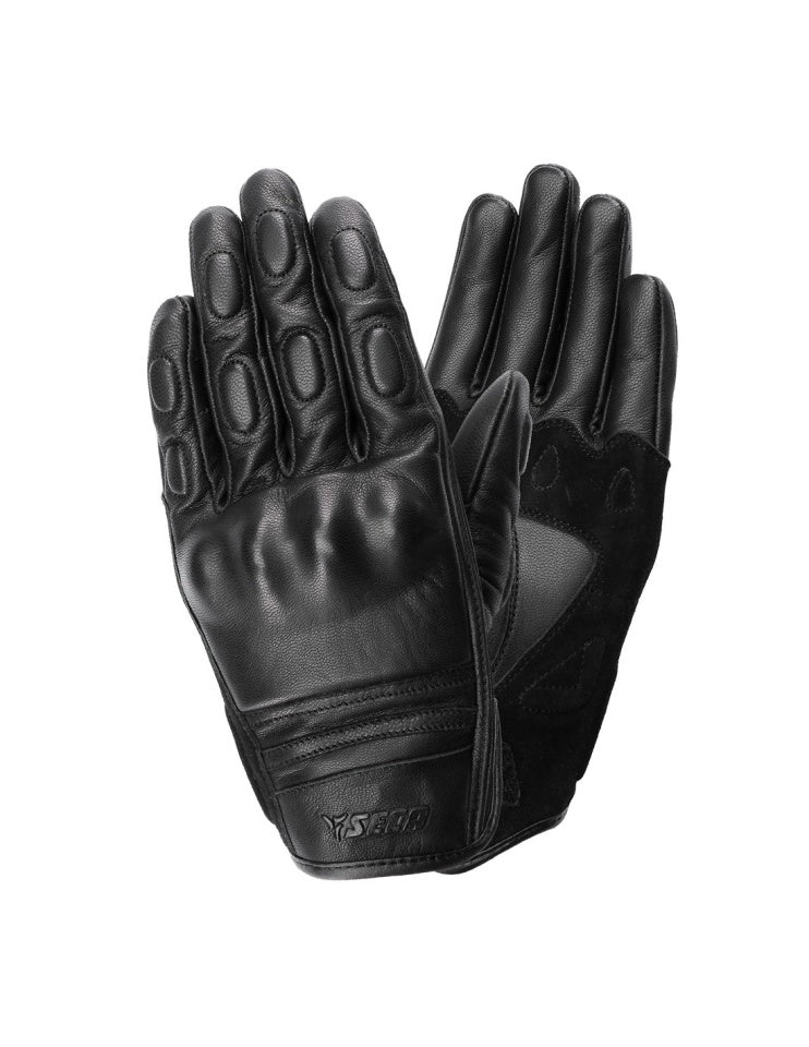 Manusi moto piele SECA Tabu II black