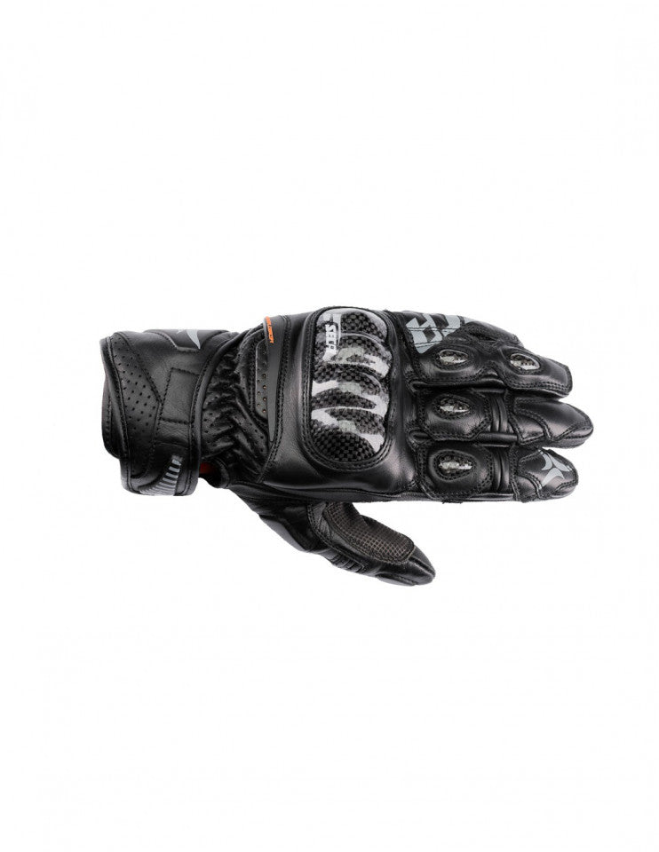 Manusi moto piele SECA Trackday short