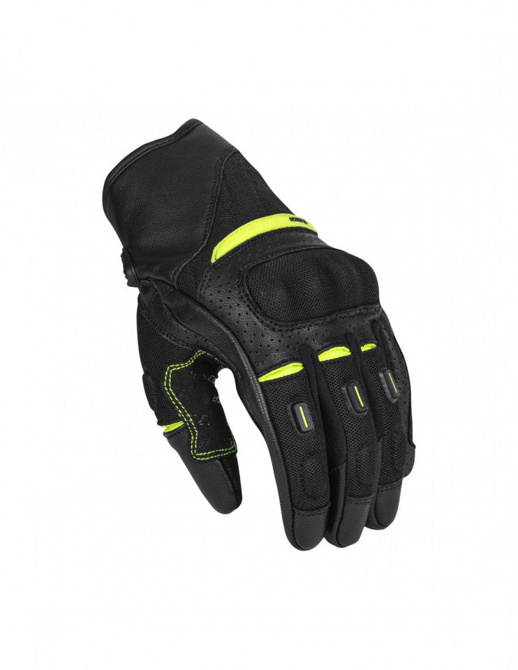 Manusi moto SECA Axis Mesh II Black Yellow