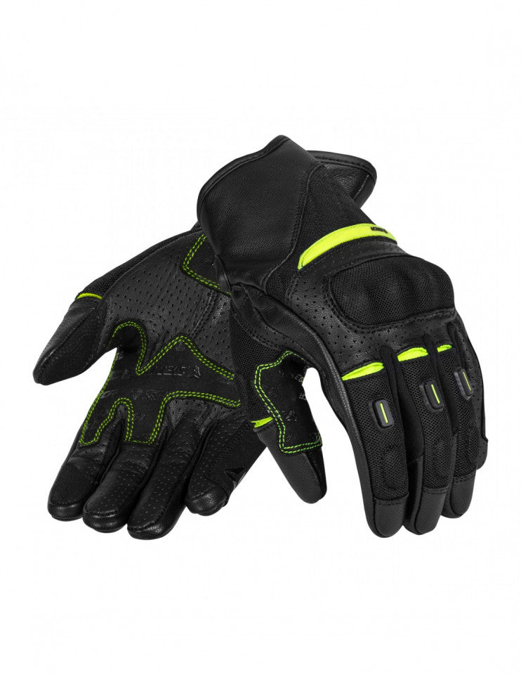 Manusi moto SECA Axis Mesh II Black Yellow