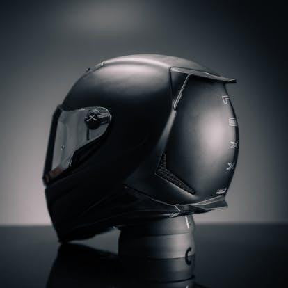 NEXX X.R2 Plain Black Silver Edition