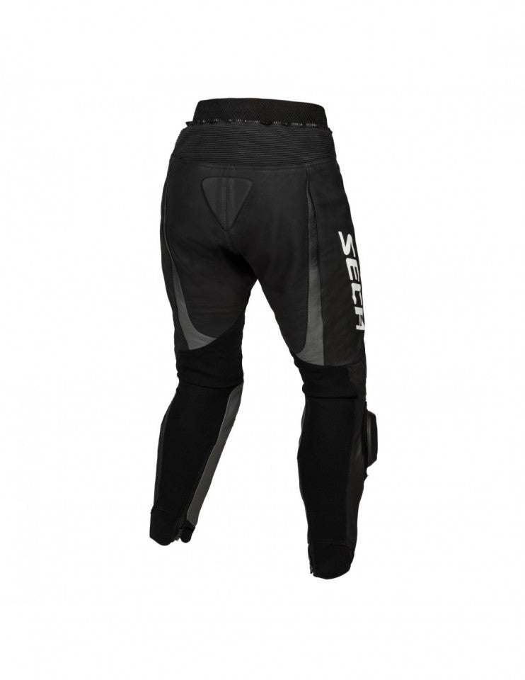 Pantaloni moto piele SECA SRS II Black