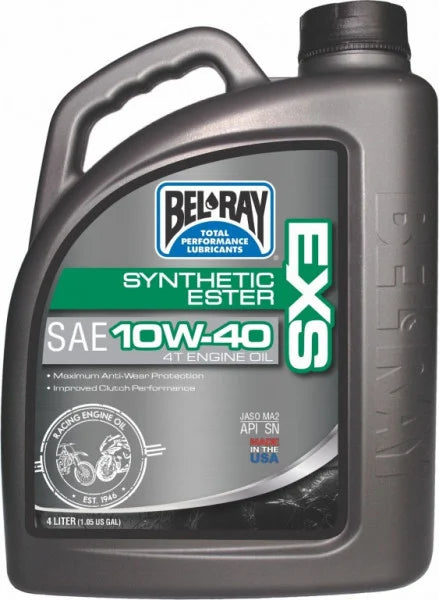 Ulei moto Bel Ray Synthetic Ester EXS 10W-40 4T 4l