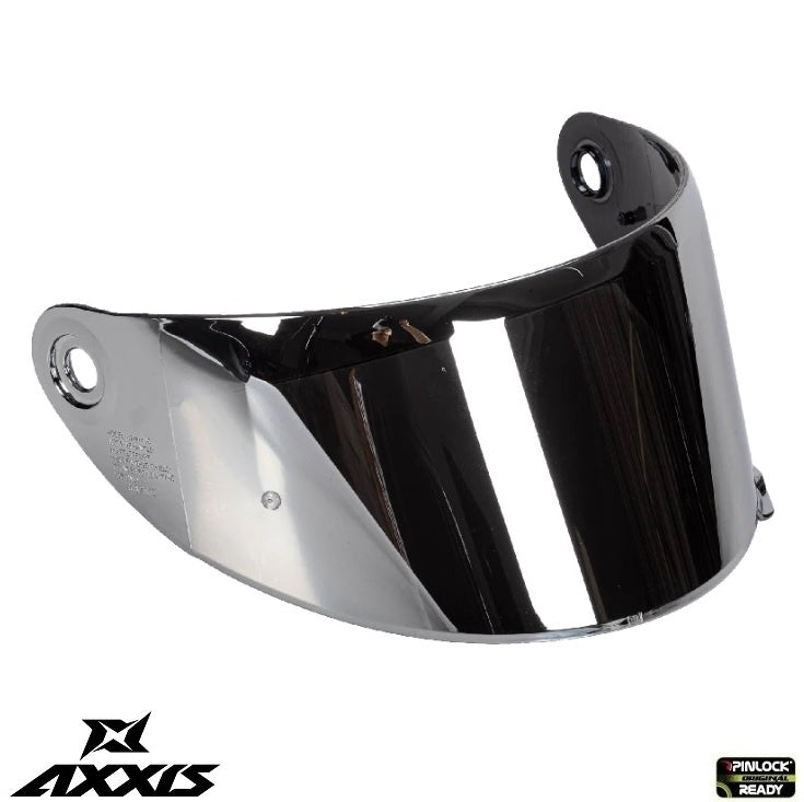 Viziera argintie (tip oglinda) casca integrala Axxis Draken S - tip MT-V-18C - compatibil cu modelul nou de casca Axxis Draken S