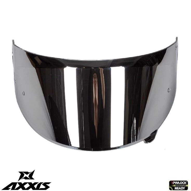 Viziera argintie (tip oglinda) casca integrala Axxis Draken S - tip MT-V-18C - compatibil cu modelul nou de casca Axxis Draken S