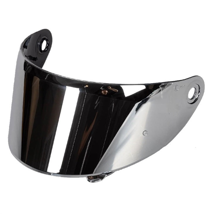Viziera argintie (tip oglinda) casca integrala Axxis Draken S - tip MT-V-18C - compatibil cu modelul nou de casca Axxis Draken S