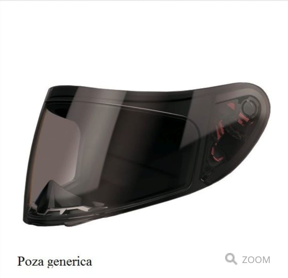 Viziera neagra casca integrala MT KRE Snake Carbon – KRE SV – pinlock ready