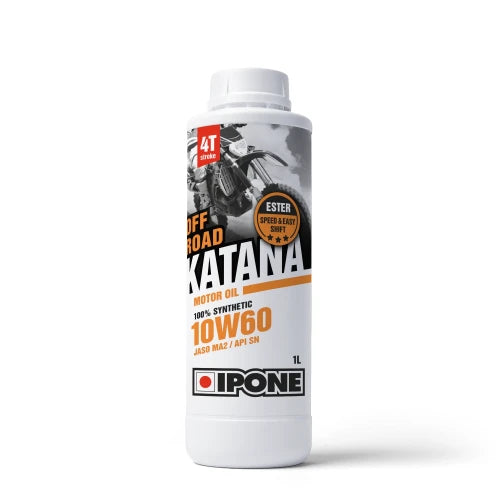 Ulei moto Ipone Katana Off Road Synthetic 4T 10W60 1L
